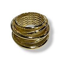 Ring Mandile 1922 Woman Erosioni in Silver 2CROC127312 - 2CROC127312